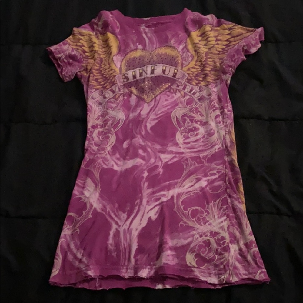 Magenta sinful shirt